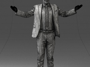 happy person 1016-1 3d print ready 3D Принт Модель