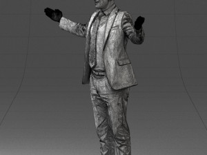 happy person 1016-1 3d print ready 3D Принт Модель