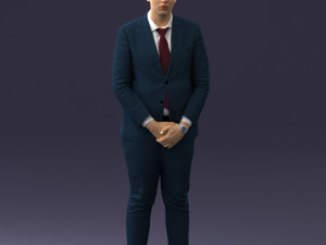 man posed 1016-2 3d print ready 3D-Druckmodell