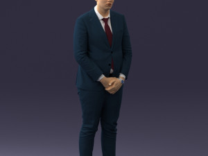 man posed 1016-2 3d print ready 3D-Druckmodell