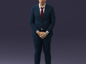 man posed 1016-2 3d print ready 3D-Druckmodell
