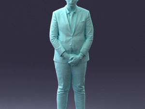 man posed 1016-2 3d print ready 3D-Druckmodell