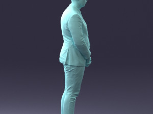 man posed 1016-2 3d print ready 3D-Druckmodell
