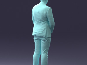 man posed 1016-2 3d print ready 3D-Druckmodell