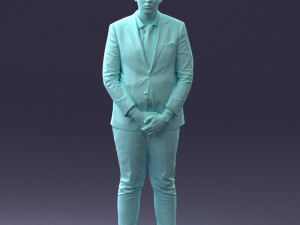 man posed 1016-2 3d print ready 3D-Druckmodell