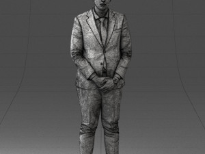 man posed 1016-2 3d print ready 3D-Druckmodell