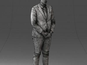 man posed 1016-2 3d print ready 3D-Druckmodell