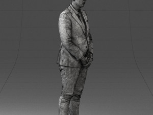 man posed 1016-2 3d print ready 3D-Druckmodell