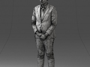 man posed 1016-2 3d print ready 3D-Druckmodell