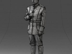 fantasy costume man 0906-1 Modèle 3D