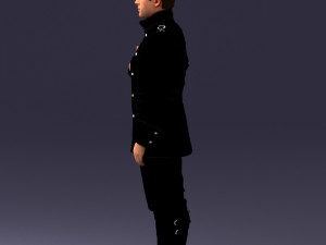 fantasy costume man 0906-1 3d print ready 3D Baskı Modeli