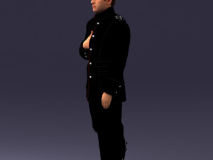fantasy costume man 0906-1 3d print ready 3D Baskı Modeli