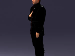 fantasy costume man 0906-1 3d print ready 3D Print Model