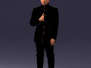 fantasy costume man 0906-1 3d print ready 3D Print Model