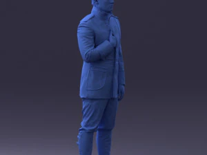 fantasy costume man 0906-1 3d print ready 3D Print Model