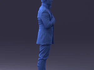 fantasy costume man 0906-1 3d print ready 3D Print Model