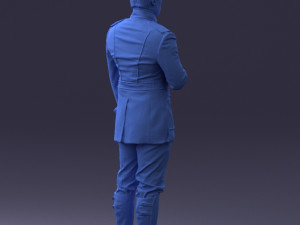 fantasy costume man 0906-1 3d print ready 3D Baskı Modeli