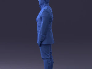 fantasy costume man 0906-1 3d print ready 3D Print Model