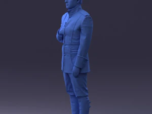 fantasy costume man 0906-1 3d print ready 3D Print Model