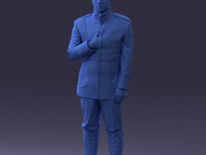 fantasy costume man 0906-1 3d print ready 3D Baskı Modeli