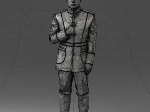 fantasy costume man 0906-1 3d print ready 3D Print Model