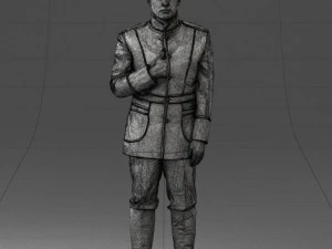 fantasy costume man 0906-1 3d print ready 3D Print Model