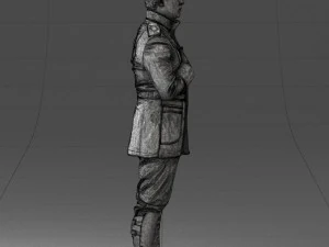 fantasy costume man 0906-1 3d print ready 3D Print Model