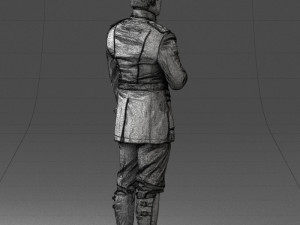 fantasy costume man 0906-1 3d print ready 3D Baskı Modeli
