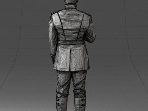 fantasy costume man 0906-1 3d print ready 3D Baskı Modeli