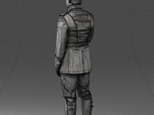 fantasy costume man 0906-1 3d print ready 3D Baskı Modeli