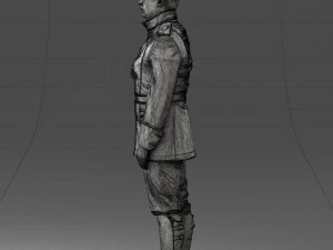 fantasy costume man 0906-1 3d print ready 3D Print Model