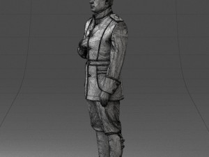 fantasy costume man 0906-1 3d print ready 3D Baskı Modeli