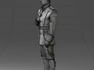 fantasy costume man 0906-1 3d print ready 3D Print Model