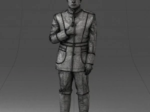 fantasy costume man 0906-1 3d print ready 3D Print Model