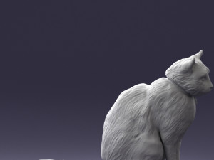 cat 0413 3D Model