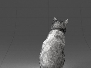 cat 0413 3D Model