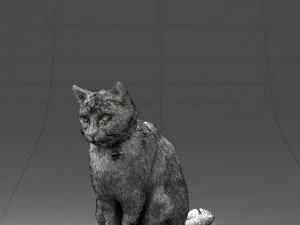 cat 0413 3D Model