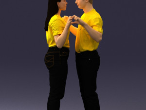 love in yellow 1128 3D Модель