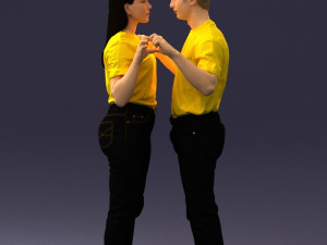 love in yellow 1128 3D Модель