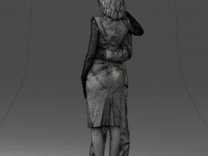 000102 Elegant Couple in Formal Attire 0109 3D Model