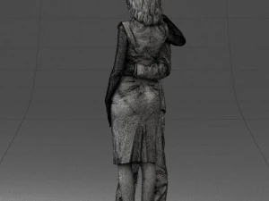 000102 Elegant Couple in Formal Attire 0109 3D Model