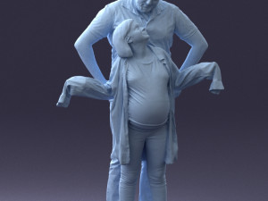 000091 Loving Couple 1113 Model 3D