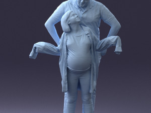 000091 Loving Couple 1113 Model 3D
