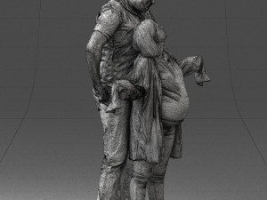000091 Loving Couple 1113 Model 3D
