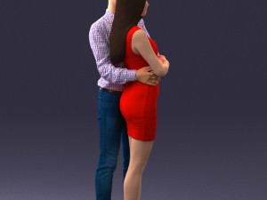 beauty couple 0525 3D Model