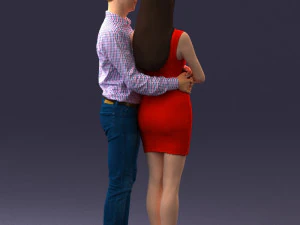 casal de beleza 0525 Modelo 3D