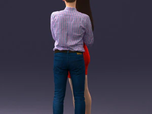 casal de beleza 0525 Modelo 3D