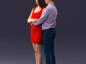 casal de beleza 0525 Modelo 3D
