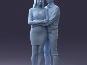 casal de beleza 0525 Modelo 3D