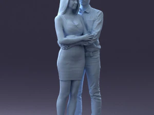 casal de beleza 0525 Modelo 3D